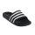 adidas Slides Adilette Aqua 3-Stripes (Cloudfoam footbed, molded EVA strap) black/white - 1 pair